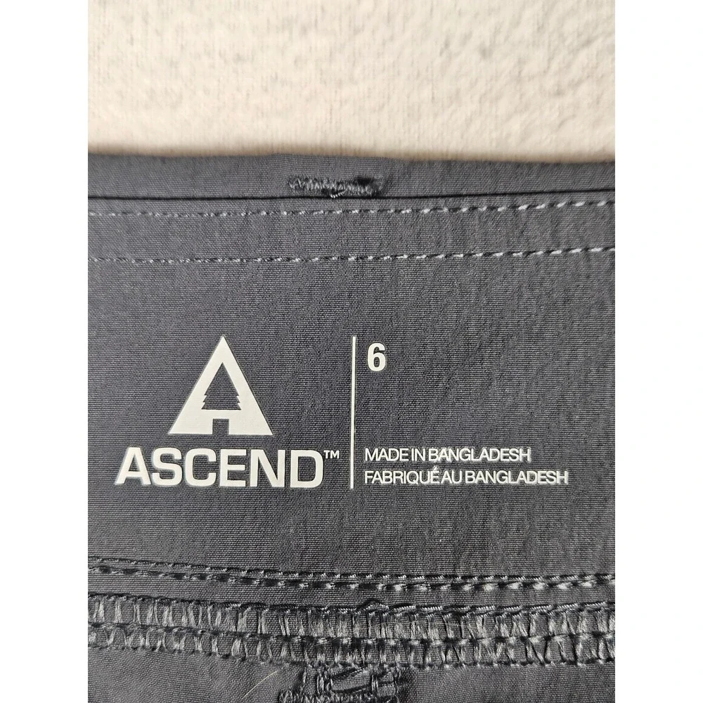 Ascend Womens Mountain Bike Shorts Quick Dry UPF 50+ Size 6 Trail Ready - Picture 5 of 9